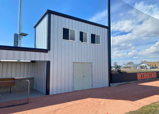 Wiggins School Baseball Dugouts