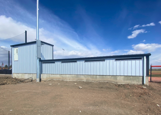 Wiggins School Baseball Dugouts
