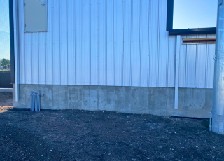 Wiggins School Baseball Dugouts